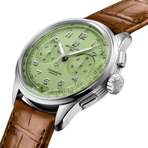 Breitling pistachio green